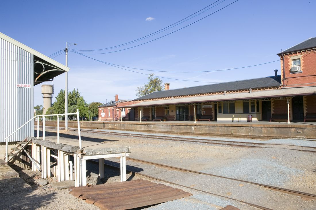 Wangaratta Train Station & Rail Yards